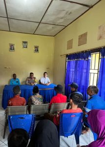 Gelar Jum’at Curhat di Kota Baru, Ini Pesan Kapolsek Penukal Utara