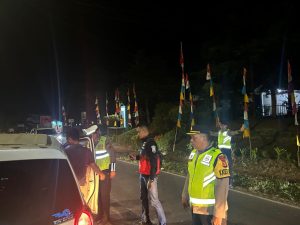 Ciptakan Situasi yang Kondusif di Wilayah Hukumnya, Polres PALI Gelar Razia Terpadu KRYD