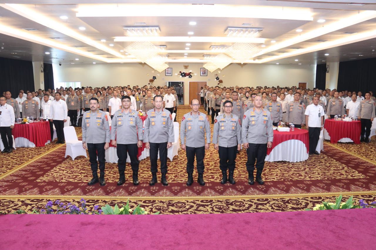 Buka Rakernis Bidang Gabungan, Kapolda Sumsel Harapkan Peningkatan Kualitas Pelayanan