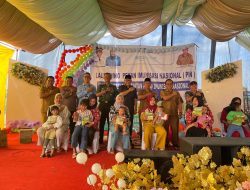 Launching Pekan Imunisasi Nasional di Puskemas Tanjung Baru, Ini Kata Kapolres PALI
