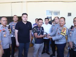 Wartawan Serahkan Senpi ke Polres PALI, Begini Jelasnya