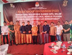 Ini Tanggapan Bawaslu PALI Terkait Fokus Group Discussion yang Digelar KPU PALI