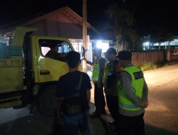 Jaga Kamtibmas Polsek Talang Ubi Gelar Razia Terpadu KRYD