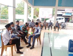 Polsek Tanah Abang Gelar Jum’at Curhat di Desa Muara Sungai, Begini Jelasnya