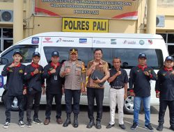 Keren! Tim Layang-Layang Mitra Humas Polres PALI Ikuti Lomba di Bali
