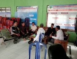 Gelar Jum’at Curhat di Desa Muara Dua, Ini Pesan Kapolsek Tanah Abang 