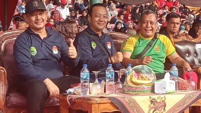 Ikut Jalan Santai yang di Gelar KPU PALI, Ini Kata Irwan ST