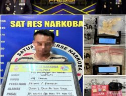 Terduga Pengedar Narkoba Diamankan Satreskoba Polres PALI, Segini BB Didapat