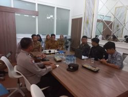 Gelar Jum’at Curhat di Kantor Bappeda PALI, Ini Pesan Kapolsek Talang Ubi