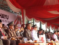 Kapolres PALI Hadiri Upacara Khidmat Peringatan HUT RI ke-79, Pukau Peserta dengan Semangat Nasionalisme
