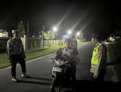 Gelar Razia Terpadu KRYD, Ini Kata Kapolsek Penukal Utara