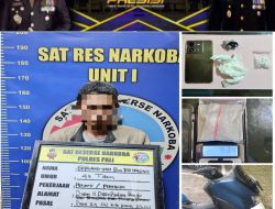 Satreskoba Polres PALI Aman Warga Padang Bindu, Terkait Kasus Narkoba