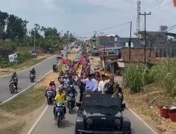 Diikuti Ribuan Pendukungnya, Paslon Asri – Irwan Daftar Ke KPU PALI, Begini Jelasnya