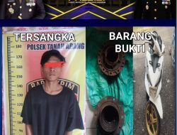 Unit Reskrim Polsek Tanah Abang Amankan Terduga Pelaku Pencurian Alat Mobil, Begini Jelasnya