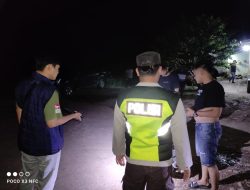 Antisipasi Gangguan Kamtibmas, Polsek Penukal Abab Gelar Razia Terpadu KRYD