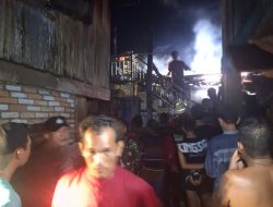 Rumah Panggung Milik Warga Desa Purun Ludes Dilalap Si Jago Merah, Begini Jelasnya