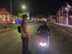 Polsek Penukal Abab Gelar Razia Terpadu KRYD, Ini Tujuannya
