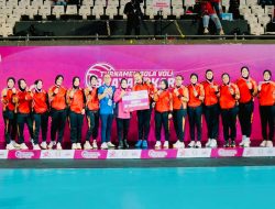 Tim Bola Voli Bhayangkari Sumsel ‘Putri Sriwijaya’ Raih Juara IV dan Best Setter di Turnamen Bhayangkari Cup 2024