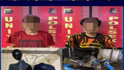 Terduga Pelaku Pencuri Sapi Diamankan Unit Reskrim Polsek Talang Ubi