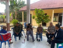 Ini Pesan Kapolsek Penukal Abab Saat Jum’at Curhat di Desa Babat