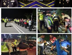 Wujudkan Kondisi yang Aman dan Kondusif, Polres PALI Gelar Razia Rutin KRYD