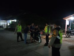 Polsek Penukal Abab Gelar Razia Terpadu KRYD, Ini Tujuannya