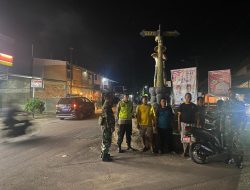 Polsek Penukal Abab Bersama Babinsa Koramil 404-03 Pendopo Gelar Razia Gabungan, Ini Tujuannya