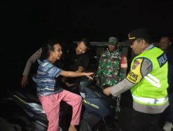 Razia Gabungan TNI-Polri yang Digelar Polsek Tanah Abang, Lakukan Ini Terhadap Pelanggar Lalin
