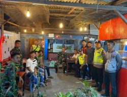 Antisipasi Gangguan Kamtibmas, Polsek Talang Ubi Bersama Babinsa Koramil 404-03 Talang Ubi Gelar Razia Bersama