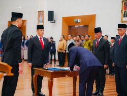 Dilantik Hinsa Siburian, Irjen A Rachmad Wibowo Sik Resmi Memangku Jabatan Wakil Kepala BSSN RI