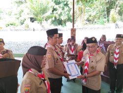 Hadir di Acara Pembukaan Kursus Mahir Lanjutan ke-IV Golongan Siaga, Penggalang, Penegak Tahun 2024, Ini Kata Kapolsek Talang Ubi