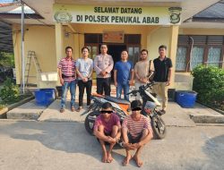 Dua Terduga Pelaku Curanmor Berhasil Diamankan Unit Reskrim Polsek Penukal Abab