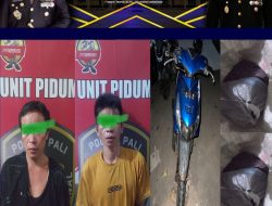 Dua Terduga Pelaku Pencuri Kabel Seismik Diamankan Satrekrim Polres PALI