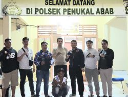 Polsek Penukal Abab Amankan Terduga Pelaku Pencuri Handphone, Begini Jelasnya