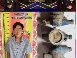 Curi Water Meter, Terduga Pelaku Diamankan Tim Naga Hitam Unit Reskrim Polsek Tanah Abang