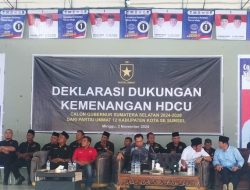 Deklarasi Partai Umat Dukung HDCU Untuk Gubernur Sumsel