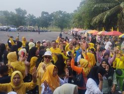 Begini Pesan Irwan ST Diperingatkan HUT Golkar Ke-60 yang Digelar di Gelora November Pendopo,PALI