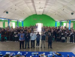 Polsek Talang Ubi Hadiri Rakernis Pengawasan Tahapan Pemungutan dan Penghitungan Suara PTPS