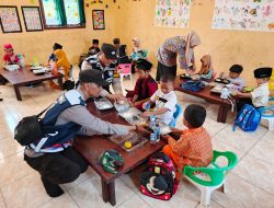 Tingkatkan Kualitas Kesehatan dan Perkembangan Generasi Penerus Bangsa, Ini yang Dilakukan Polsek Tanah Abang 