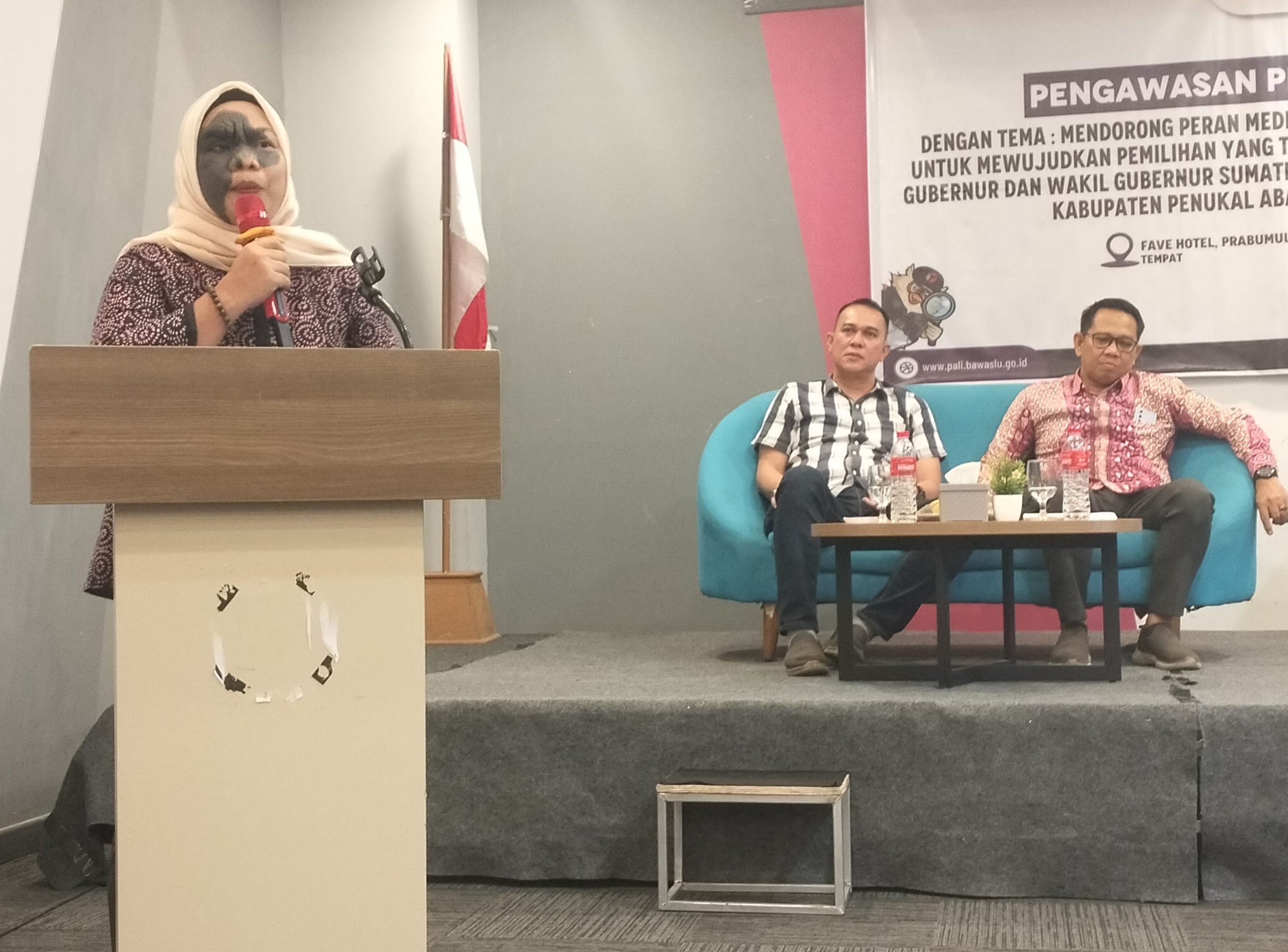 Ketua Bawaslu PALI, Lestrianti, Am.,Kep.,