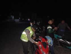 Ciptakan Sitkamtibmas, Polsek Penukal Abab Gelar KRYD, Begini Jelasnya 