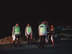 Cegah Pekat 3C dan Gangguan Kamtibmas, Ini yang Dilakukan Polsek Penukal Utara 