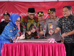 Kapolsek Talang Ubi KOMPOL Robi Sugara Pimpin Langsung Pengamanan Hari Kesehatan Nasional ke-60 di Kabupaten PALI