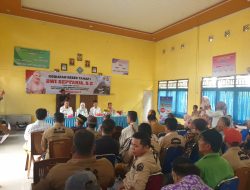 AKP Ardiansyah Pimpin Giat Pengamanan DPRD Provinsi Sumsel Gelar Reses Tahap I di Desa Betung Induk
