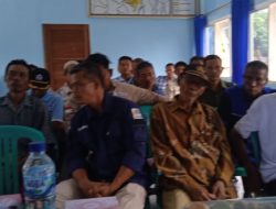 Pemdes Benakat Minyak Gelar Musrenbangdes, Ini Kata Kapolsek Talang Ubi