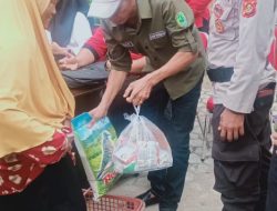 Pemkab PALI Gelar Pasar Murah di Halaman Kepala Desa Tanah Abang Utara, Ini Kata Kapolres PALI 