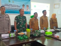 Hadir di Acara Rapat Koordinasi Lintas Sektoral yang Berlangsung di Puskesmas Desa Babat, Ini Kata Kapolsek Penukal Abab