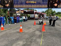 Tingkatkan Kesadaran Keselamatan Berkendara, Polres PALI Gelar Praktek Safety Riding 