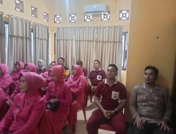 Gelar Sosialisasi Pencegahan Kanker dan Tumor, Ini Kata Kapolsek Talang Ubi