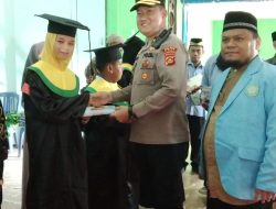 Kapolsek Talang Ubi Hadiri Khataman dan Wisuda Santri LPPTKA BKPRMI 